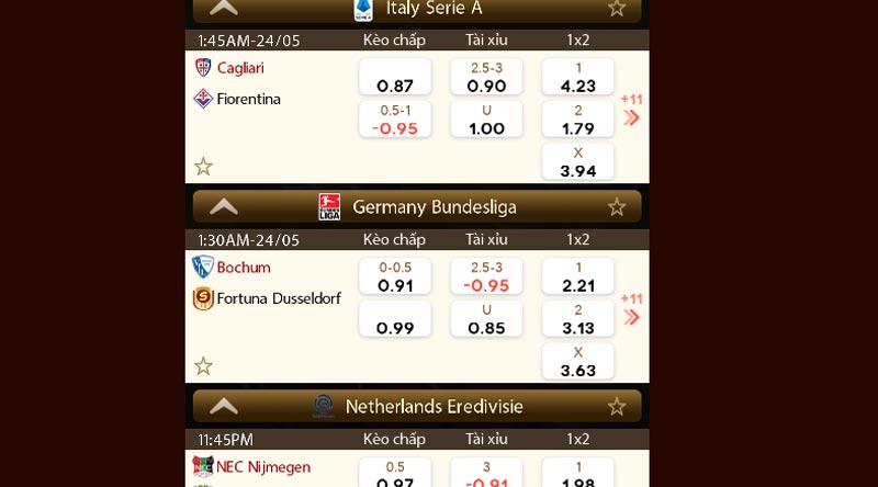 Cược Xóc Đĩa: Kinh Nghiệm và Chiến Lược Thắng Lợi 11 Ví dụ kèo cược chấp tại Sunwin